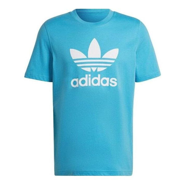 

Футболка originals adicolor classics trefoil t-shirt 'app sky rush' Adidas, мультиколор