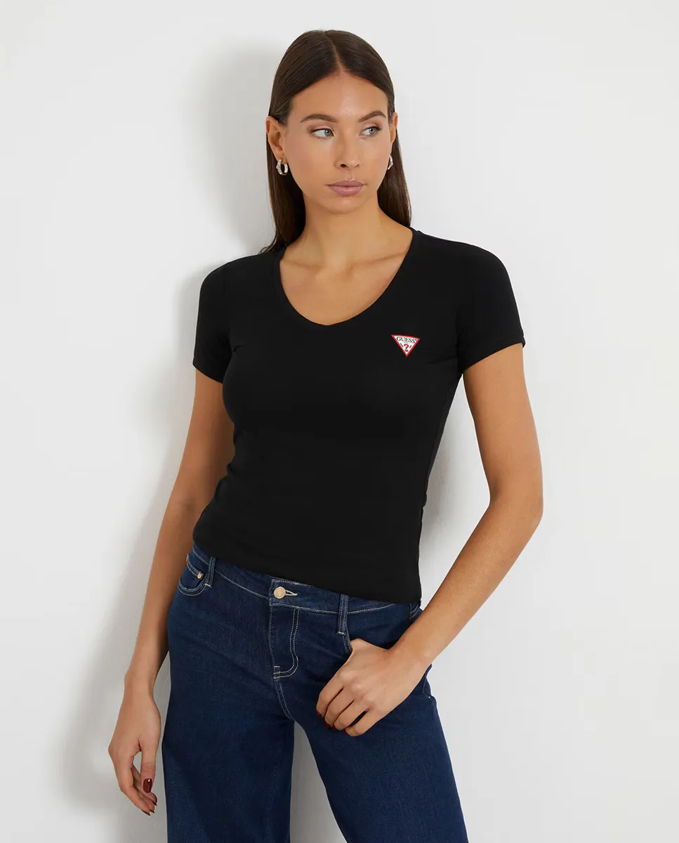 

Женская базовая футболка Guess, черный