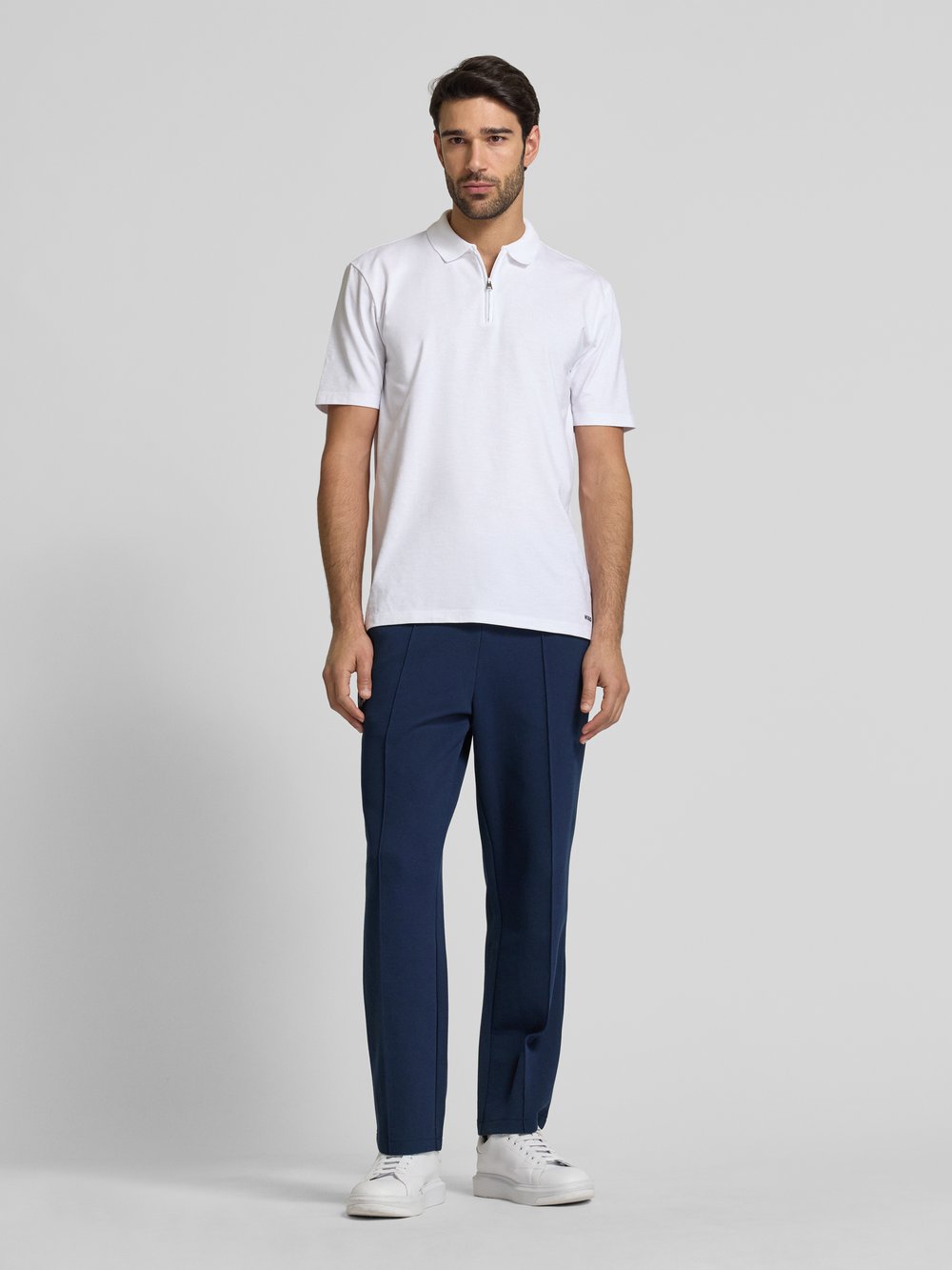

Джоггеры Bootcut fit из чистого хлопка Lacoste, синий
