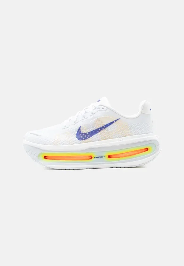 Кроссовки для бега по шоссе Vomero Premium Nike Performance, белый/лазурный/тотал оранж/лазер оранж/водородный синий/футбольный серый
