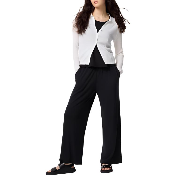 

Женские повседневные брюки UNIQLO, черный