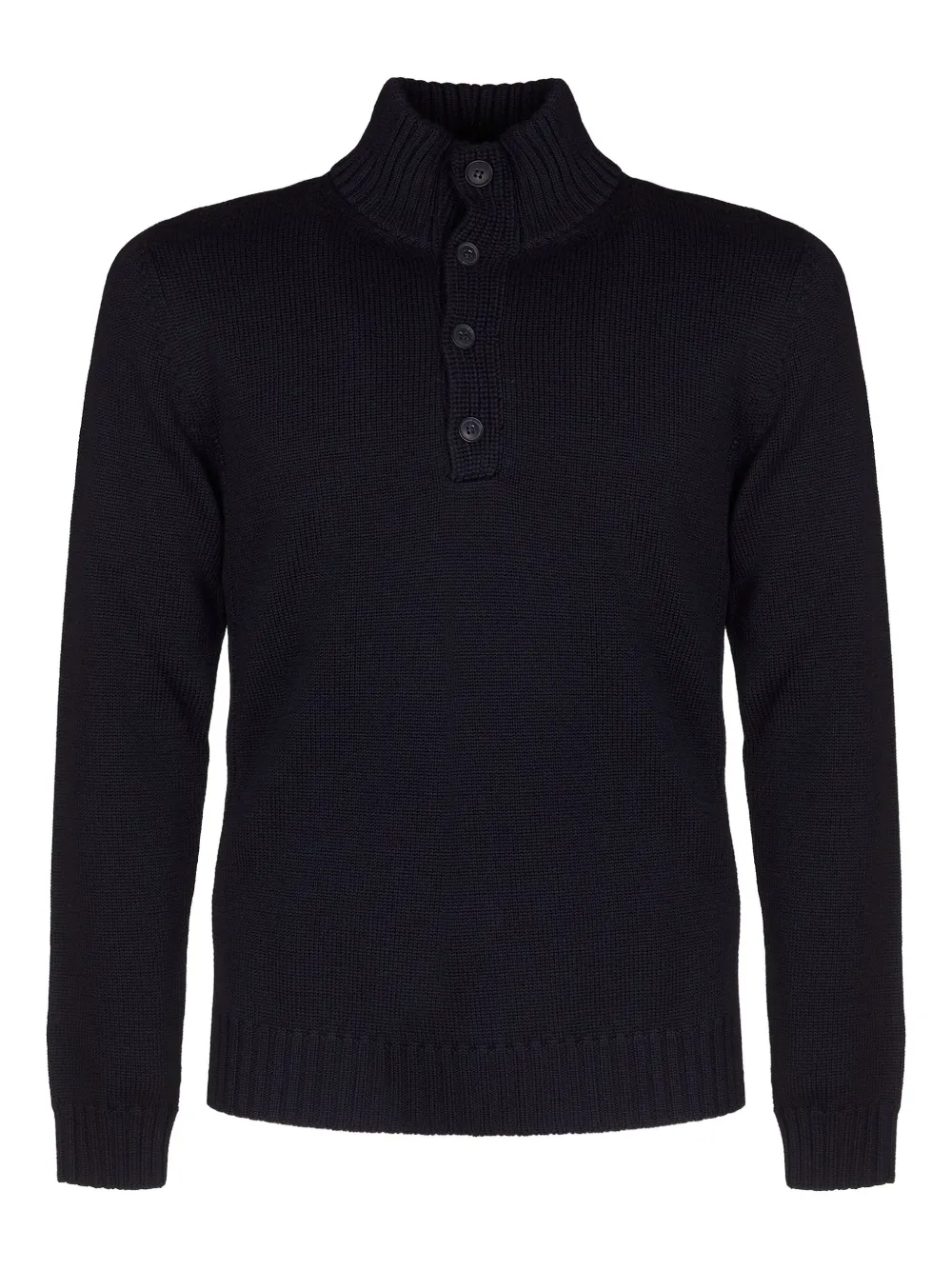 

Свитер с воротником-воронкой Alpha Studio, синий