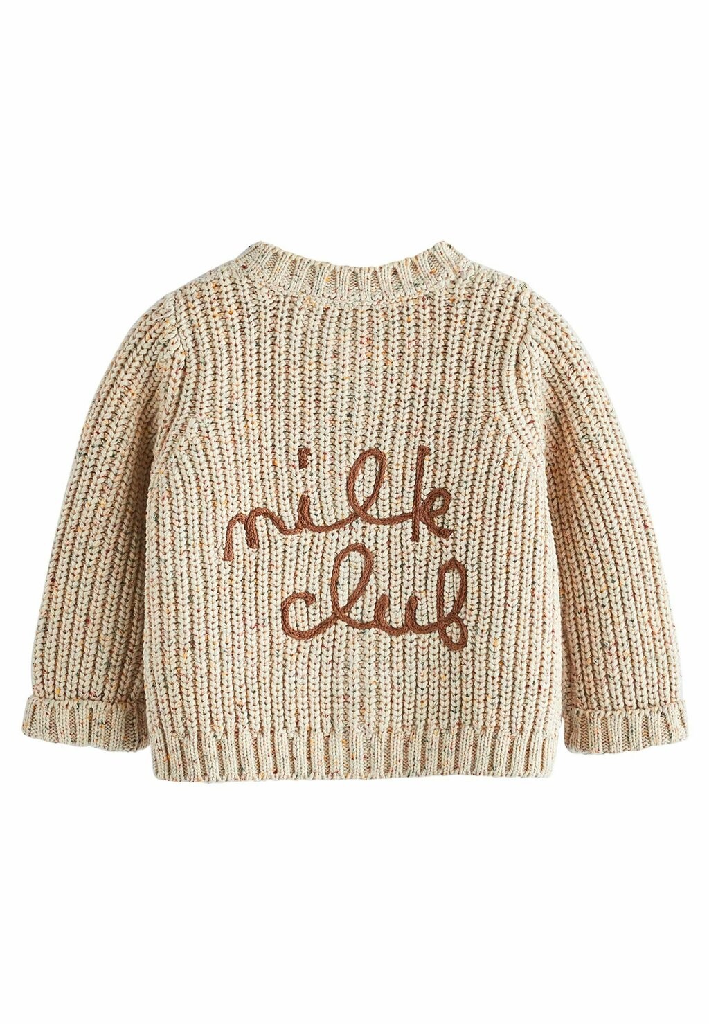 

Вязаный жакет CHUNKY EMBROIDED Next, бежевый