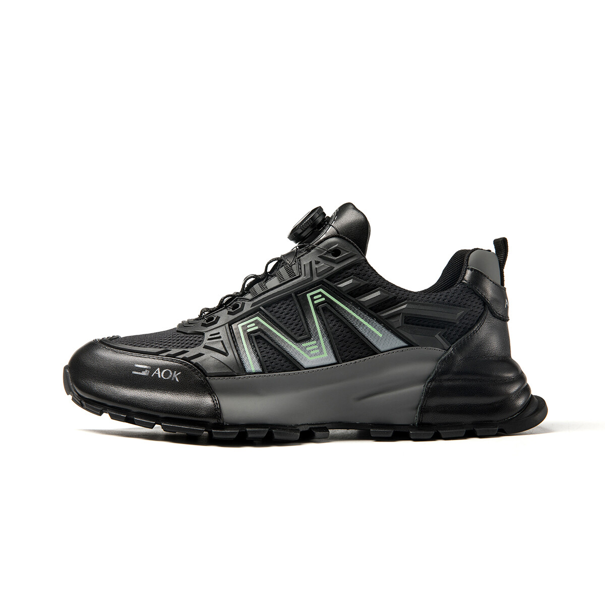 

Кроссовки мужские Lifestyle Shoes Men Low-Top Black Aokang