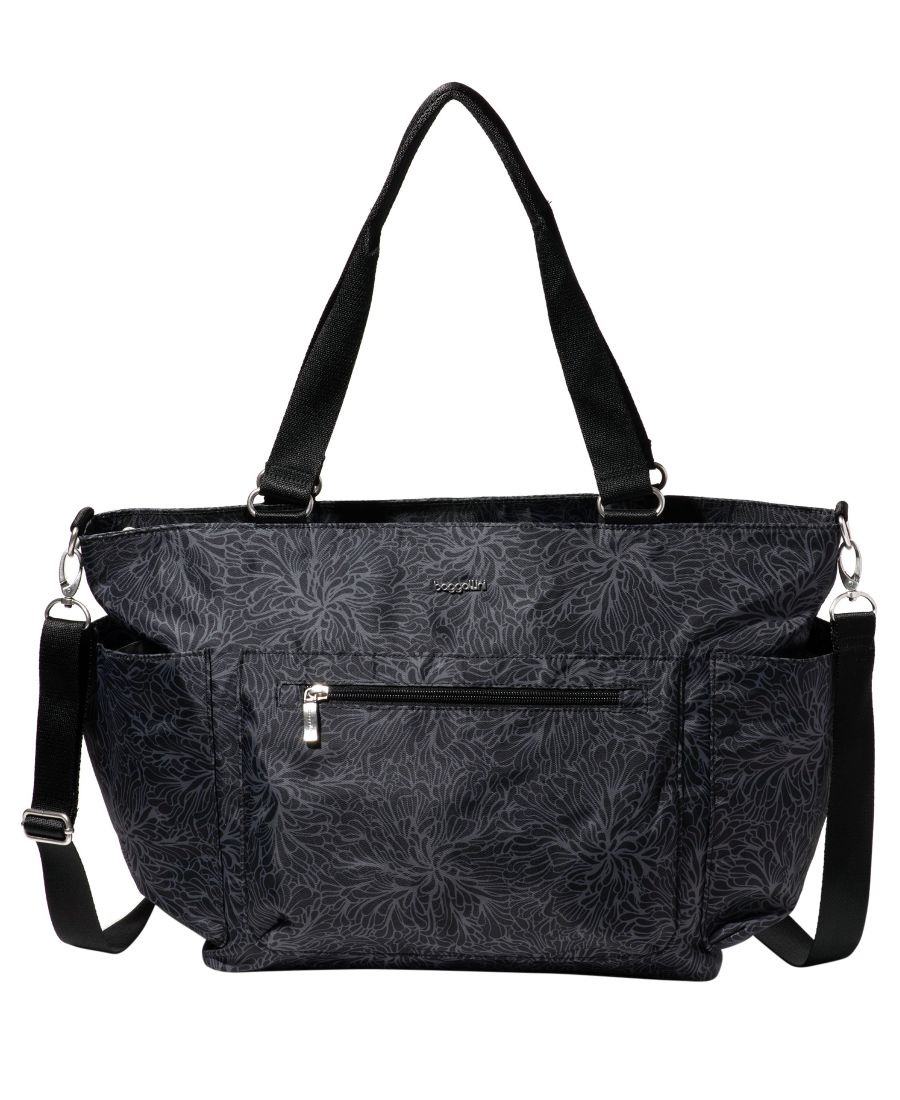 

Очень большая сумка-тоут Modern Avenue Baggallini, Midnight Blossom Print