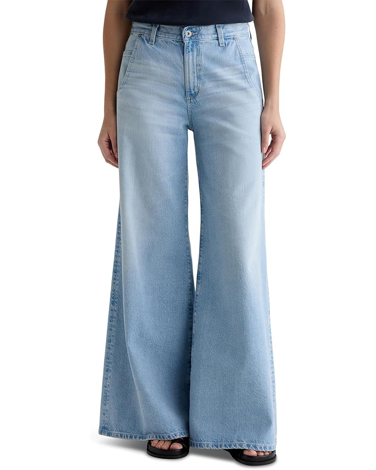

Джинсы AG Jeans Posey Mid-Rise Super Wide Leg in Allusion, цвет Allusion