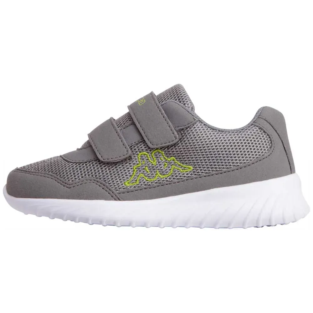 

Кроссовки Kappa, размер подходит для детской ноги, цвет Grey-Lime