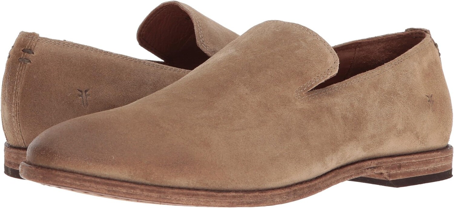 

Лоферы Chris Venetian Frye, цвет Ash Washed Waxed Suede