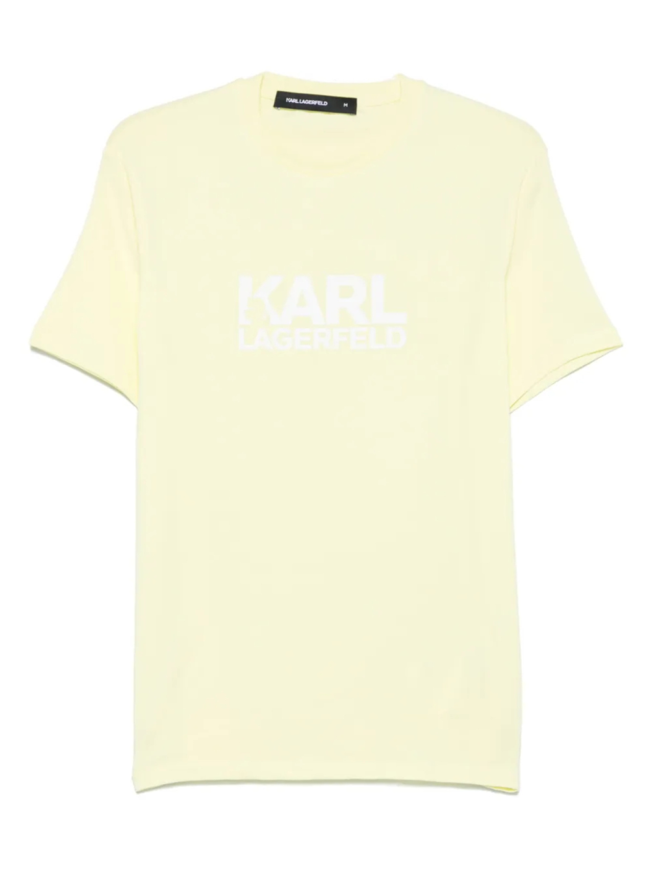 

Karl Lagerfeld футболка с логотипом, желтый