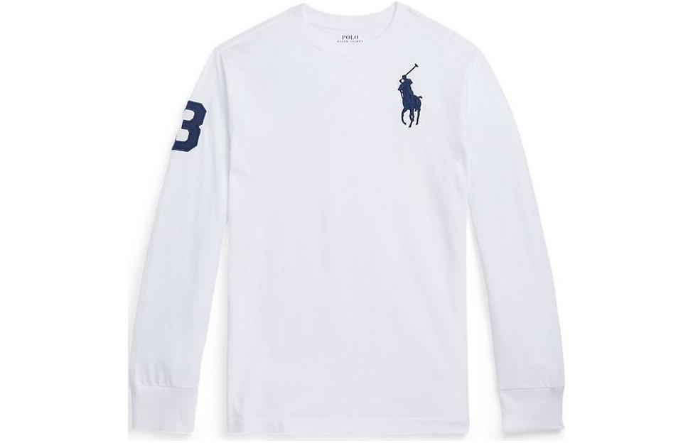 Polo Ralph Lauren Футболка Kids' Apparel SS23 White Kids' — фото 3