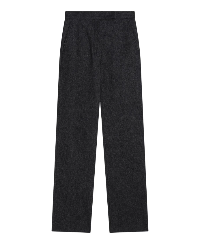 Синие обычные брюки Max Mara, синий