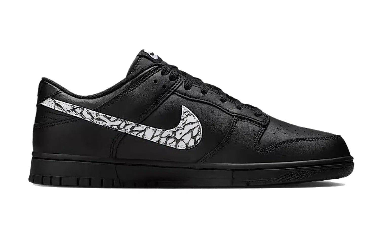 Кроссовки Nike Dunk Black White — фото 3