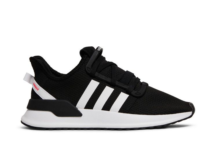 Кроссовки adidas U_Path Run J 'Black White', черный — фото 2