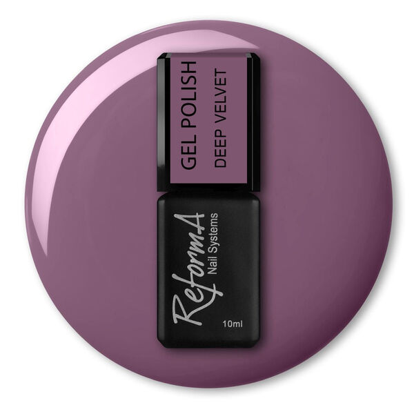 

Гель для ногтей Deep Velvet, 10 мл Reforma, цвет deep velvet