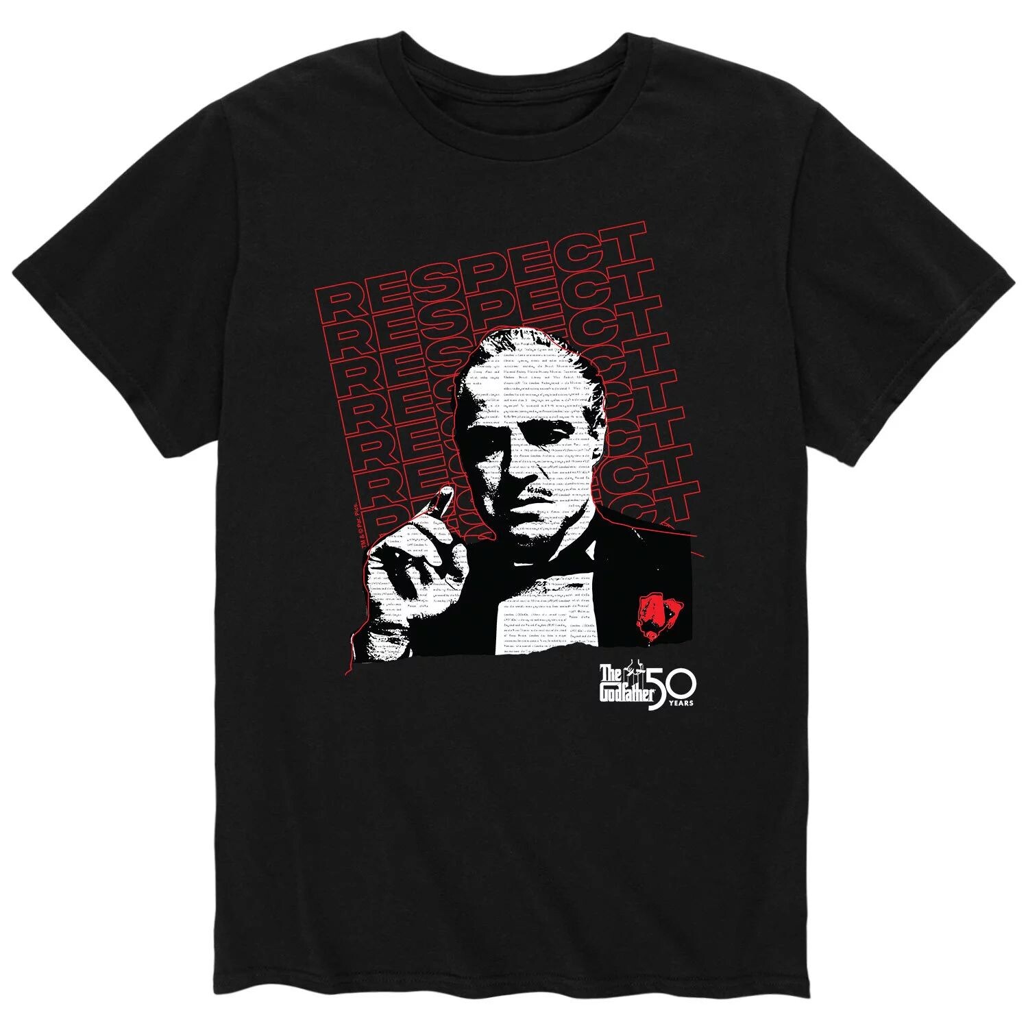 

Мужская футболка The Godfather Respect Licensed Character