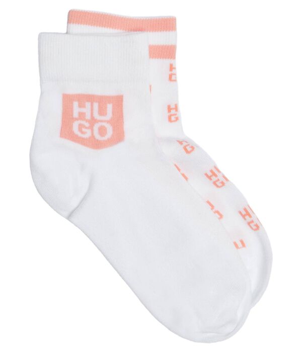 

Носки женские Hugo Bodywear с логотипом бренда 2 пары, белый