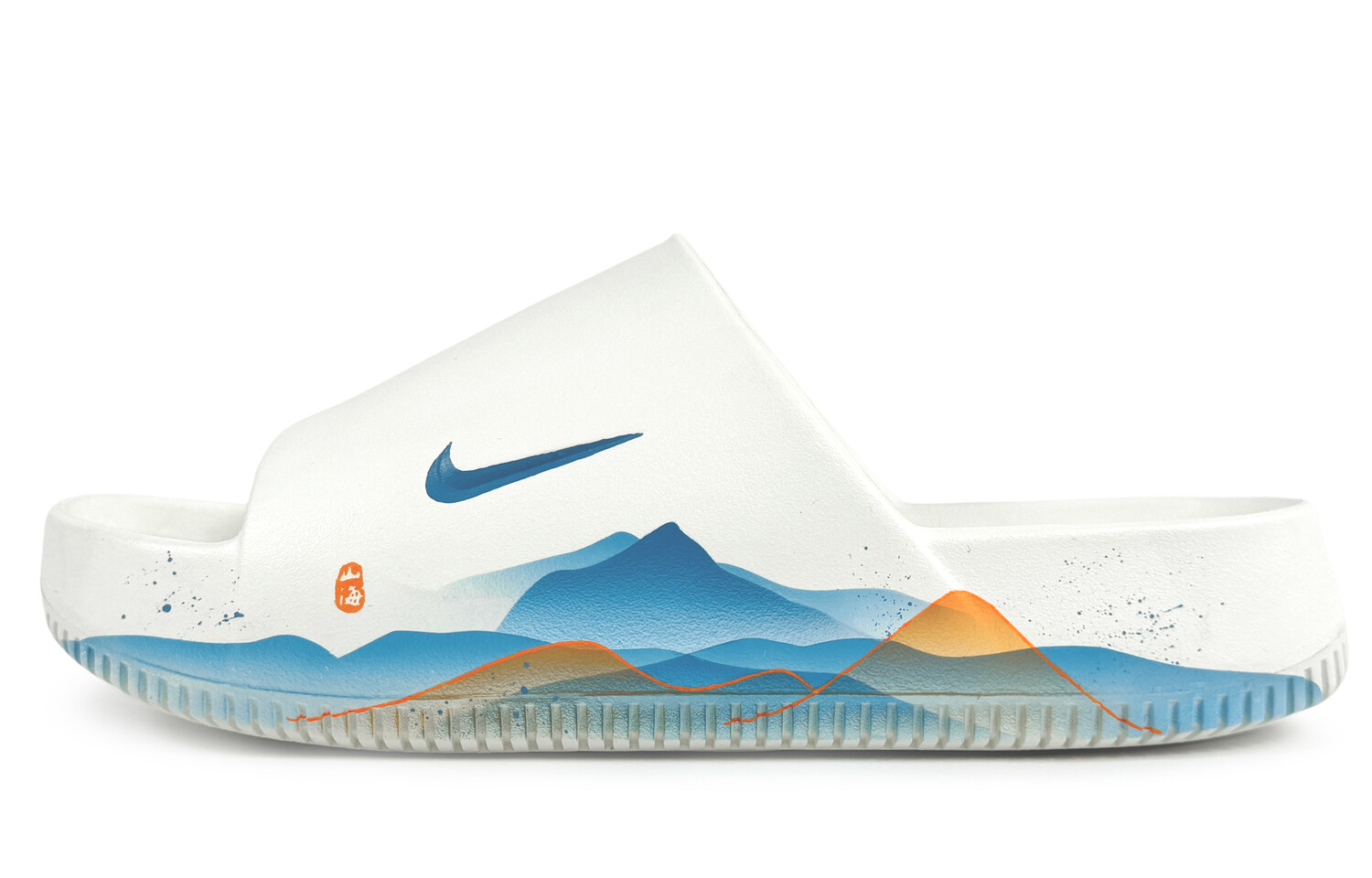 

Вьетнамки Calm Slide мужские синие/красные/желтые Nike