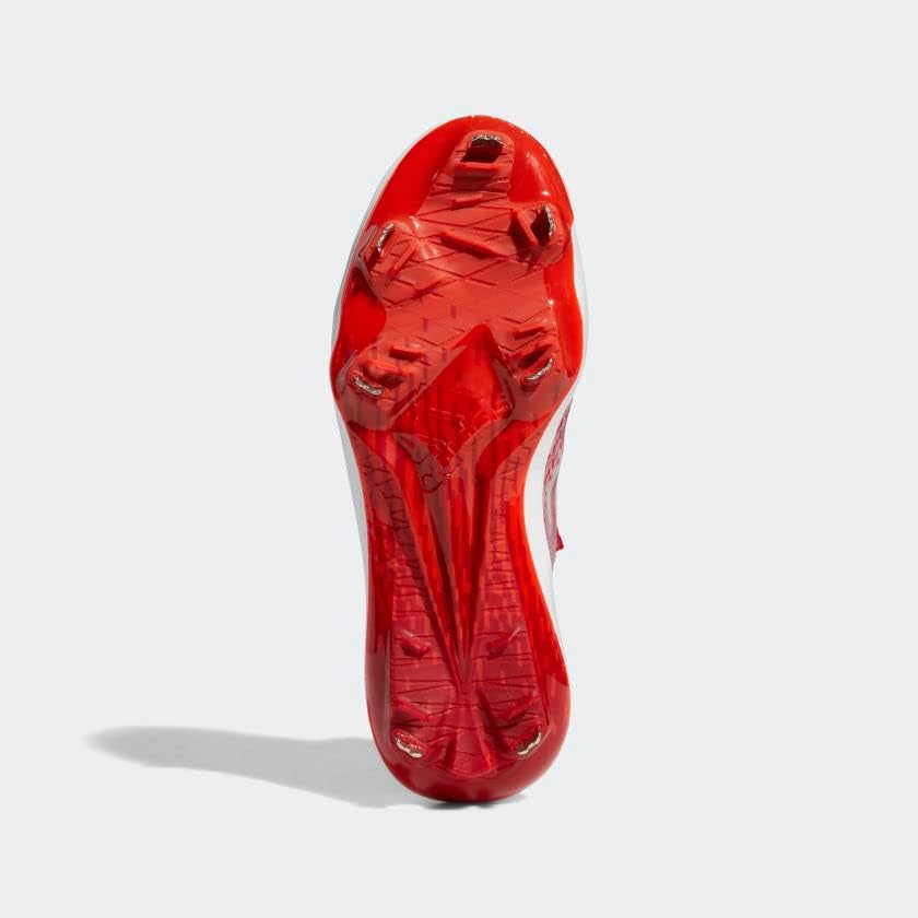 Мужские кроссовки Adidas Adizero Afterburner 9 Nwv, красный/белый/ярко-красный — фото 4