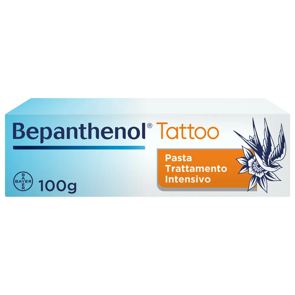 

Бепантенол Тату-паста Интенсивное лечение 100г Татуировки Bepanthenol