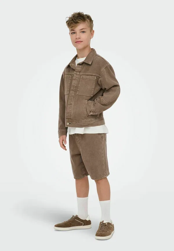 Куртка джинсовая Only & Sons Junior, коричневый деним