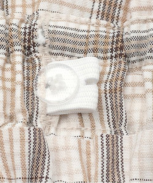 Широкие прямые брюки Pom ponette junior, Beige — фото 4