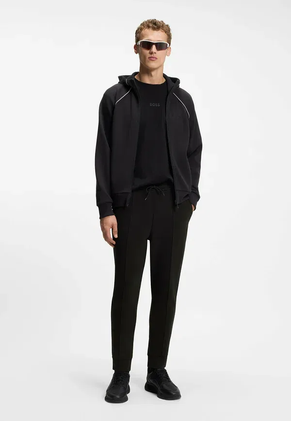 Штаны спортивные Hadiko tracksuit bottoms Boss, черный — фото 2