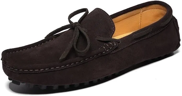 Мокасины кожаные, Loafers, коричневый SayfuR