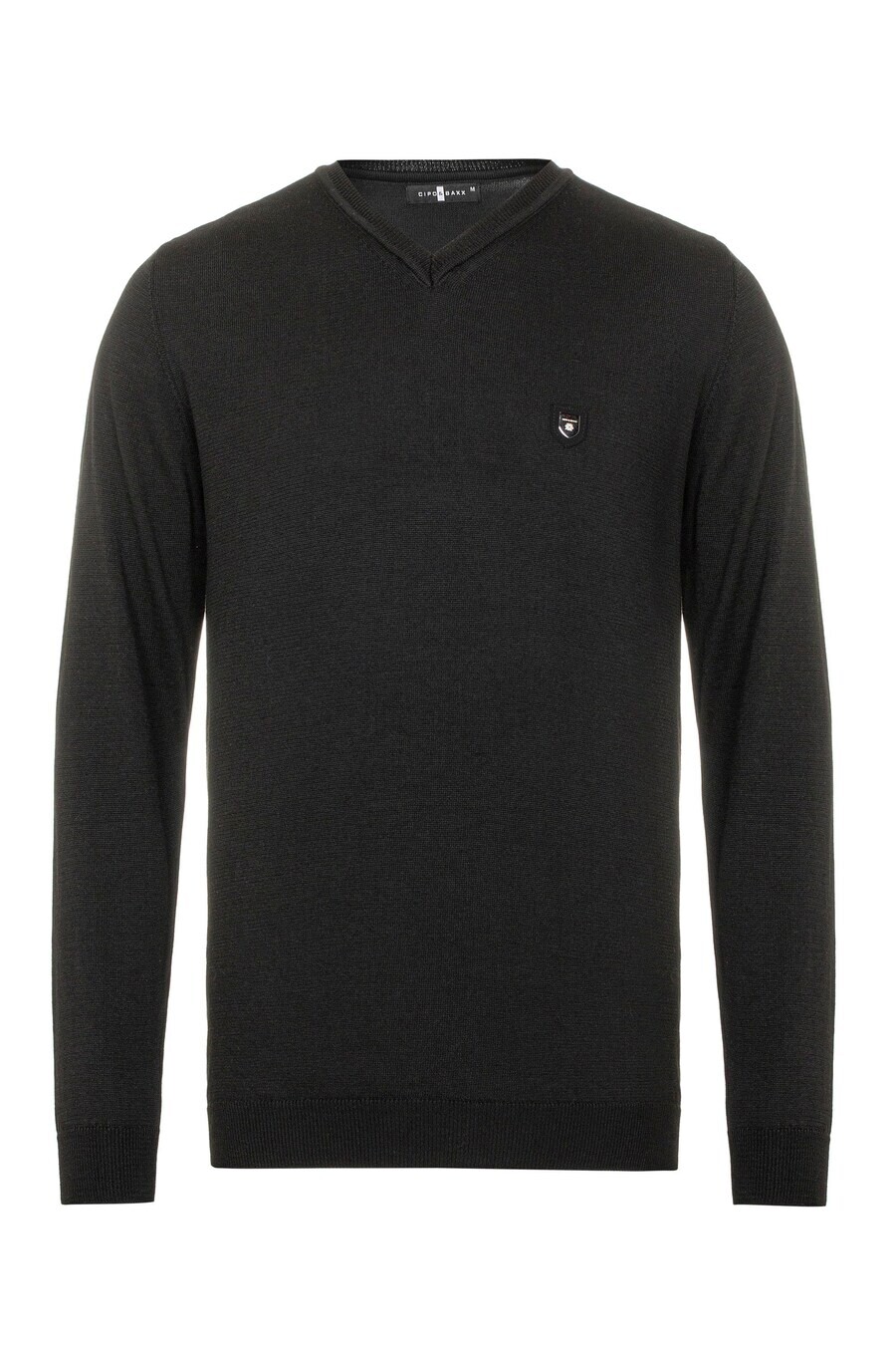 

Свитер с v-образным вырезом CIPO & BAXX Sweater, черный