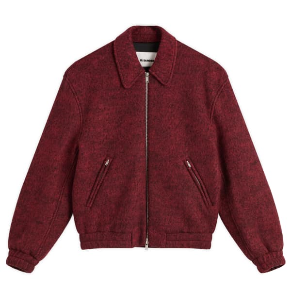 

Куртка-Бомбер на молнии Jil Sander, красный