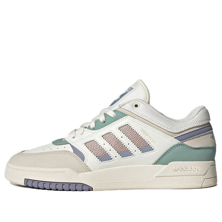 Кеды (WMNS) adidas originals Drop Step Low 'White Green Purple' IE1834