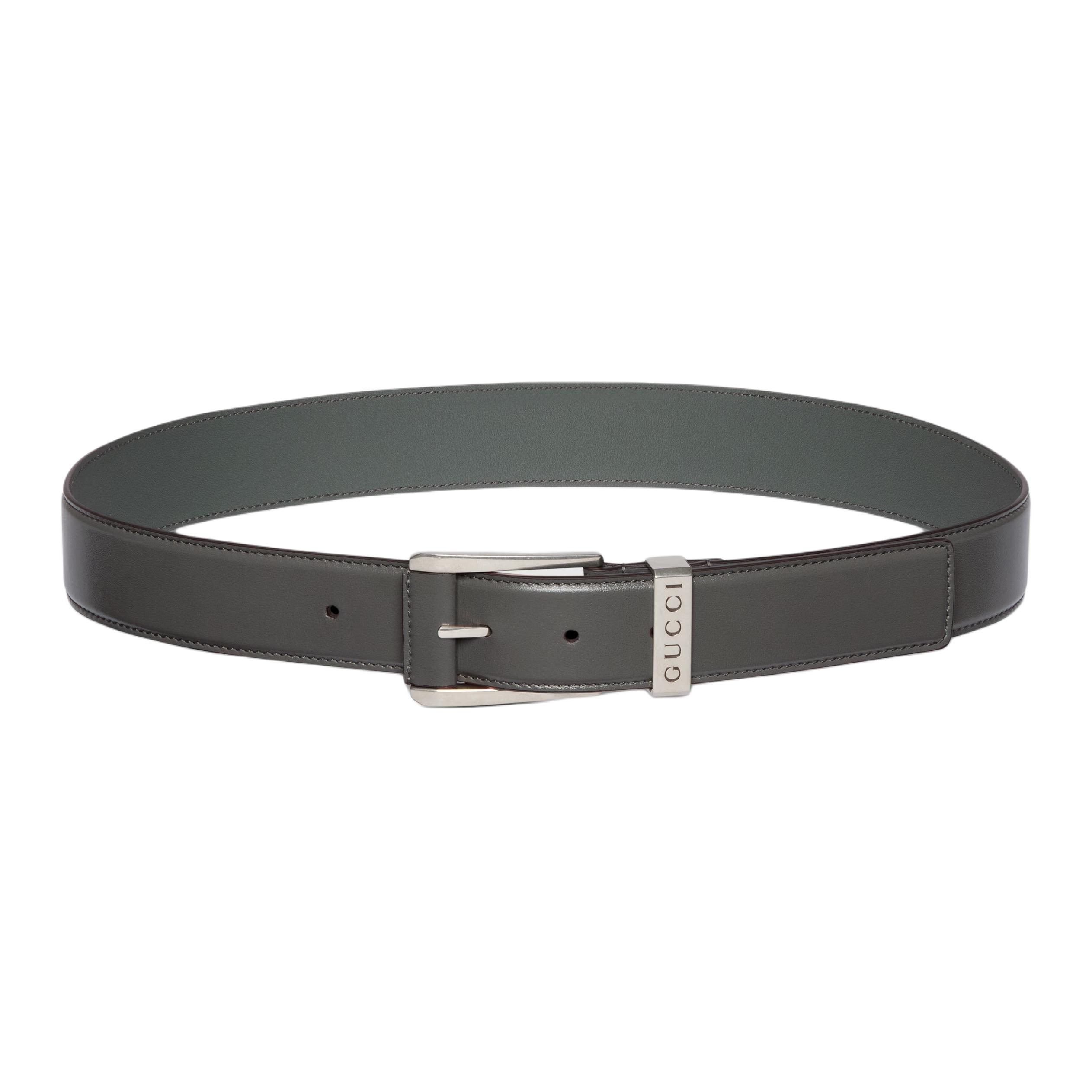 

GUCCI Ремень с квадратной пряжкой, Black