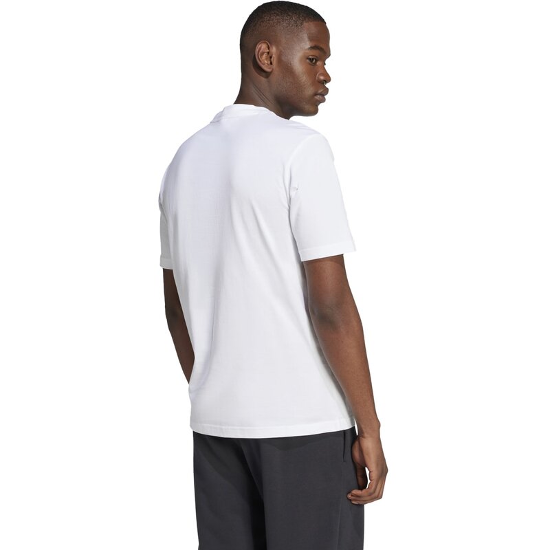 Футболка Essentials с большим логотипом Adidas, мультиколор — фото 3