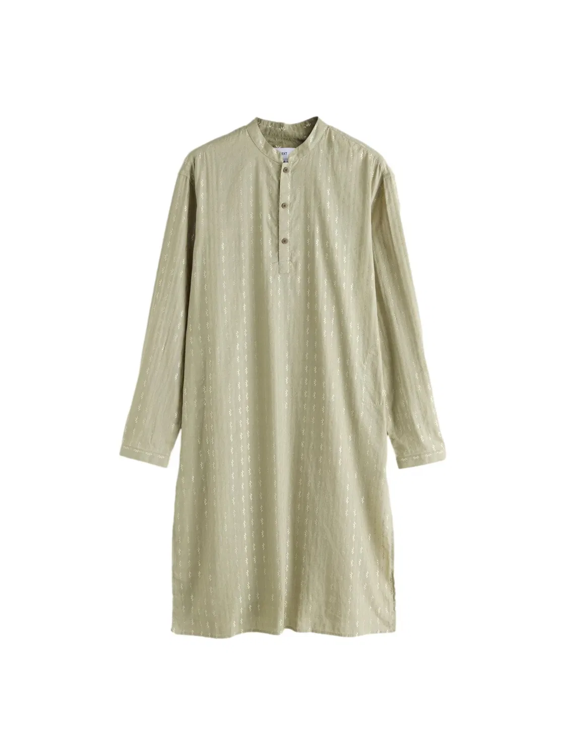 Рубашка на пуговицах стандартного кроя 'Kurta' Next, Beige