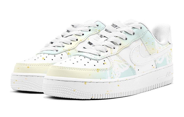 

Кроссовки для скейтборда Air Force 1 женские, низкие, зеленый Nike