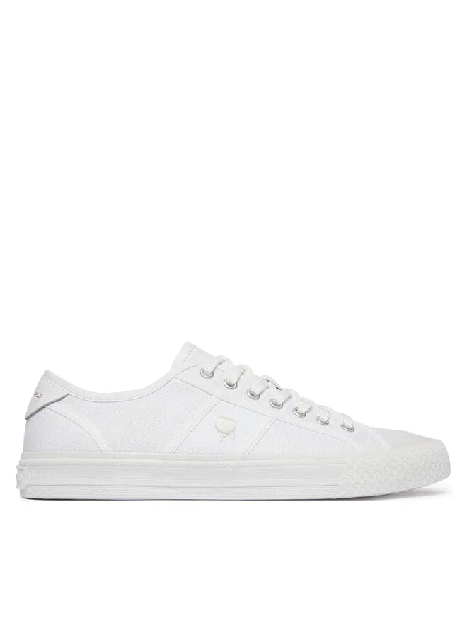 KARL LAGERFELD Кроссовки Rae KL50326 из белой ткани