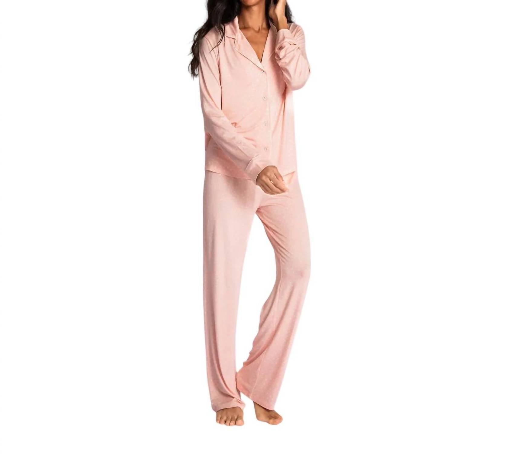 

Пижамный комплект Love Lace Pink PJ Salvage