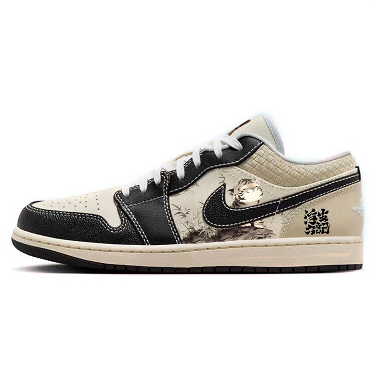 

Баскетбольные кроссовки Air 1 Vintage Men Low-Top Black/White Jordan, Белый, Баскетбольные кроссовки Air 1 Vintage Men Low-Top Black/White Jordan