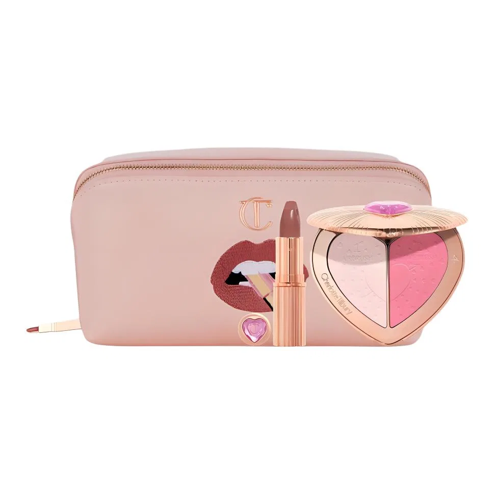 Набор косметики Heart Limited Collection Charlotte Tilbury Lipstick Loves Pink