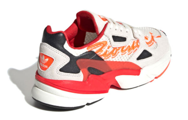 Массивные кроссовки Fiorucci x Falcon Adidas, белый — фото 3