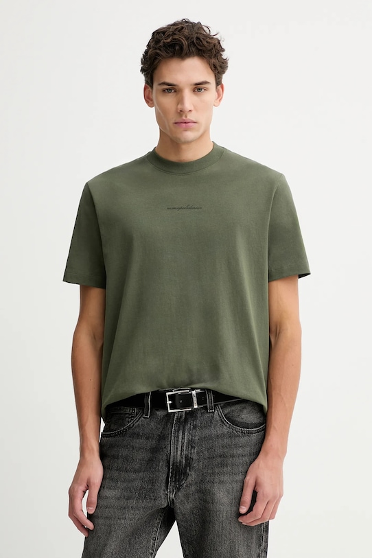 

Хлопковая футболка Marc O'Polo, зеленый