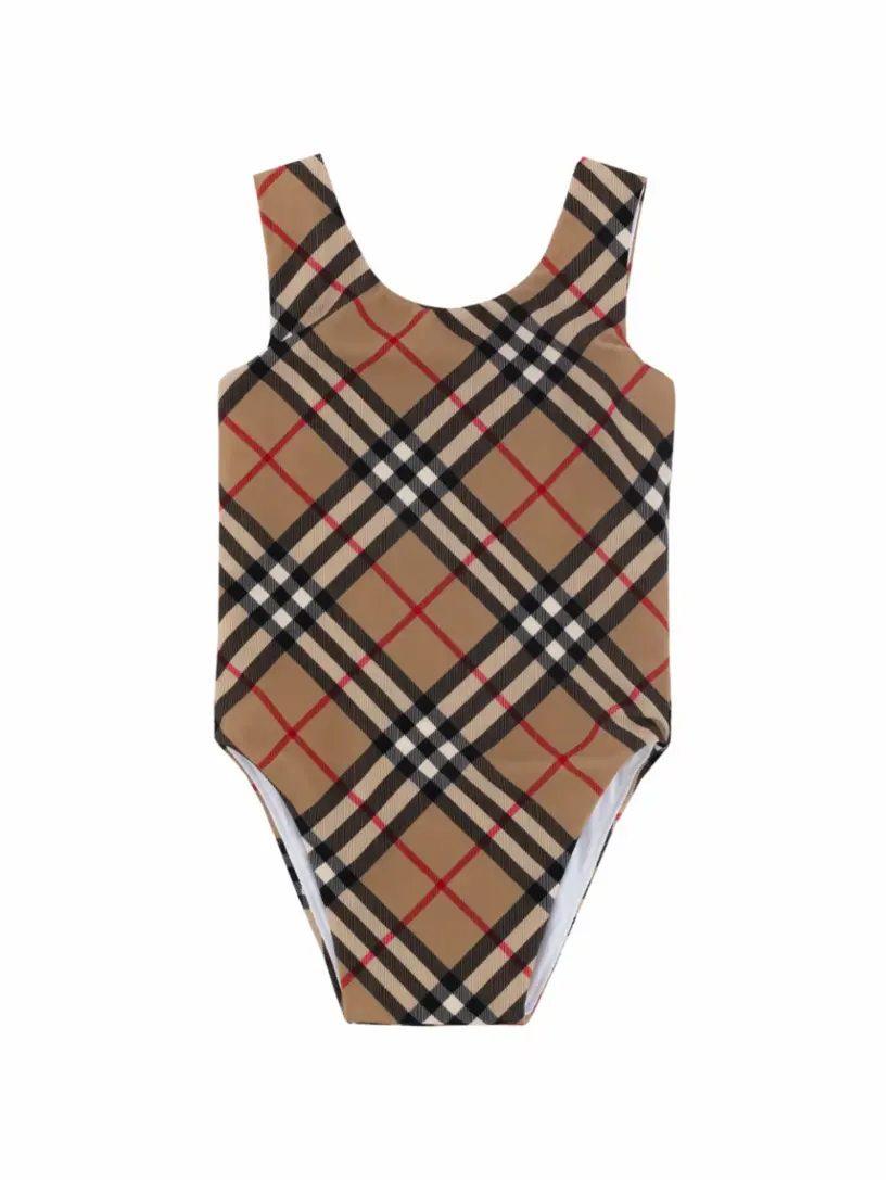 

Слитный купальник Vintage Check Burberry, мультиколор