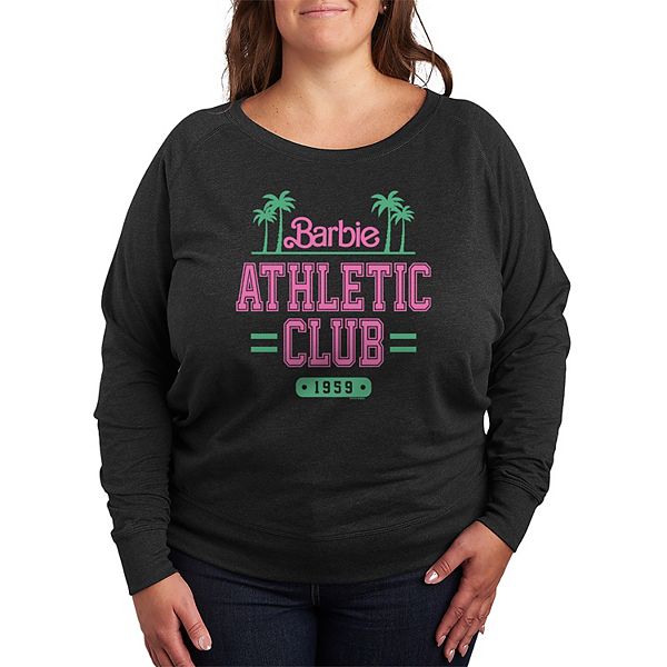 

Футболка с длинным рукавом Plus size Athletic Club French Terry с принтом Barbie, Heather Charcoal, Черный, Футболка с длинным рукавом Plus size Athletic Club French Terry с принтом Barbie, Heather Charcoal