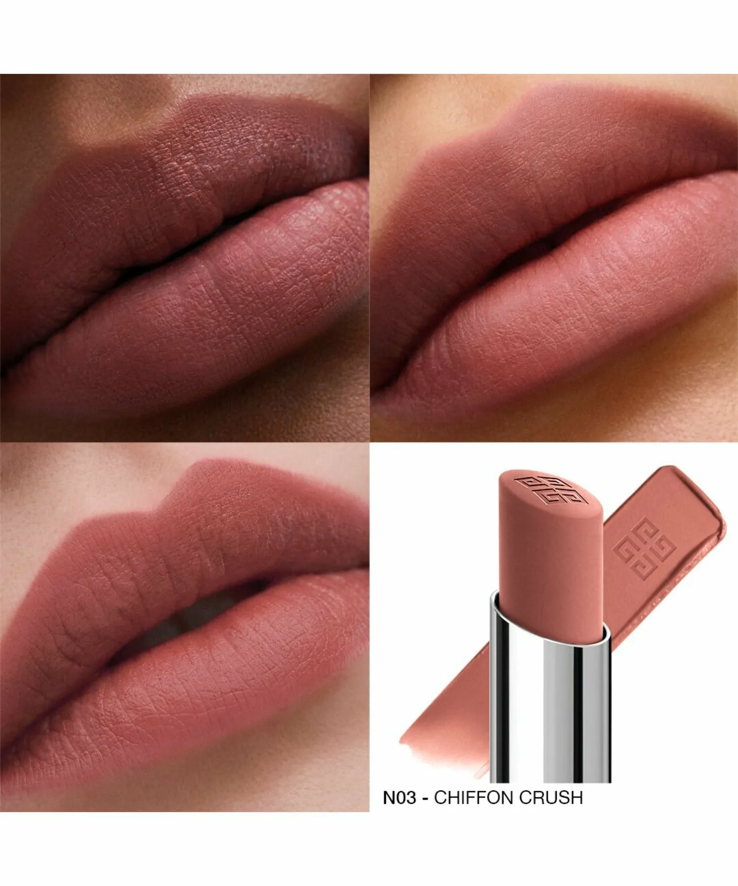 Помада Givenchy Velvet Matte Givenchy Beauty, No.N03 Soft Structure — фото 3