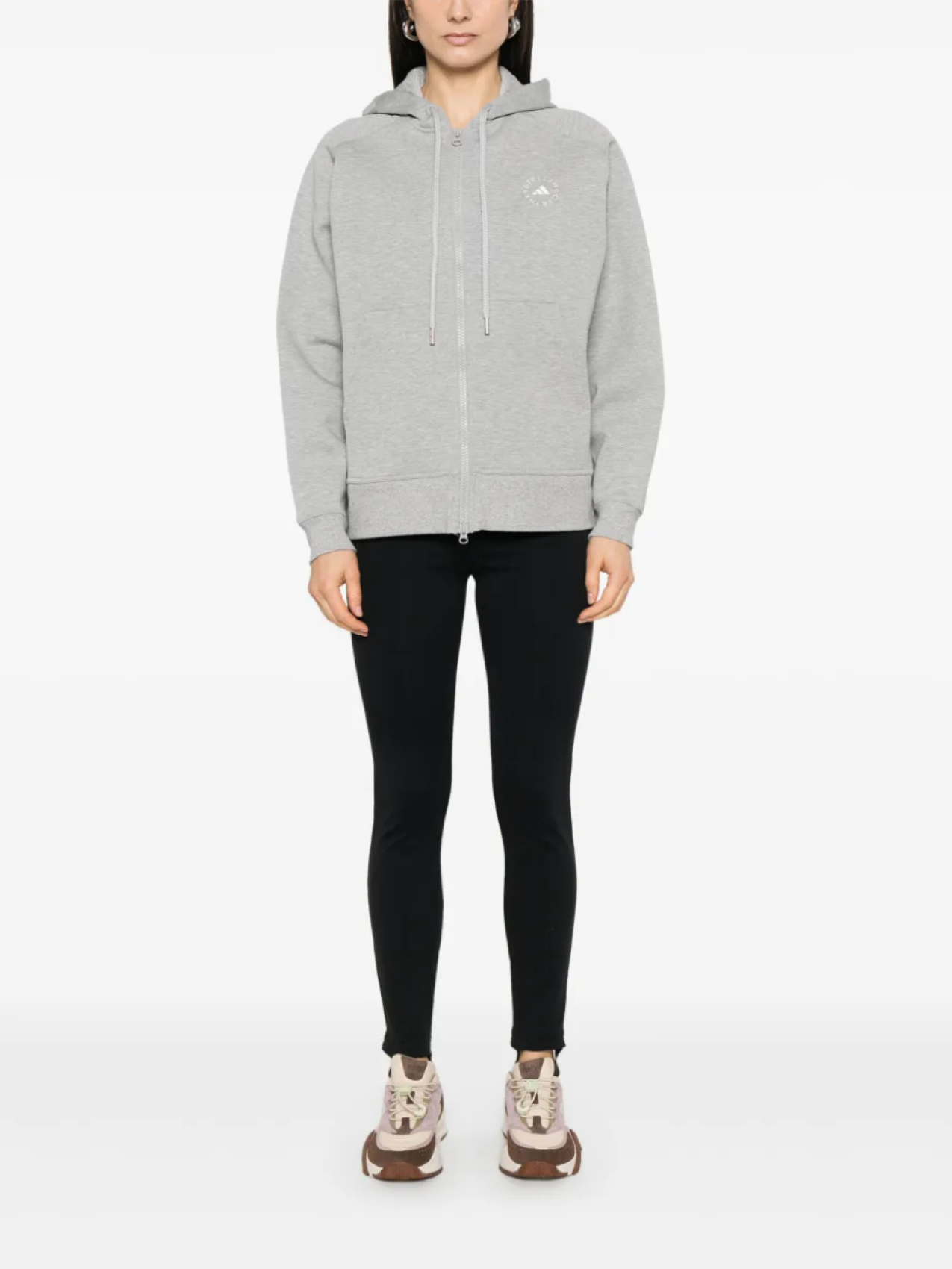Толстовка Adidas by Stella McCartney TrueLife, серый — фото 2