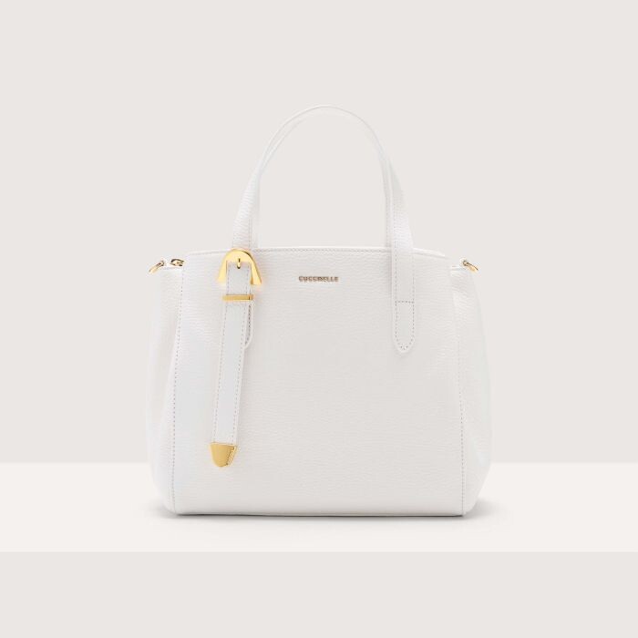 

Сумочка из зернистой кожи Coccinelle GLEEN SMALL, белый