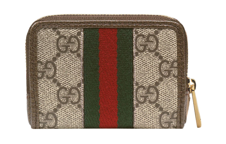 GUCCI Кожаный кошелек для монет и визиток унисекс — фото 2