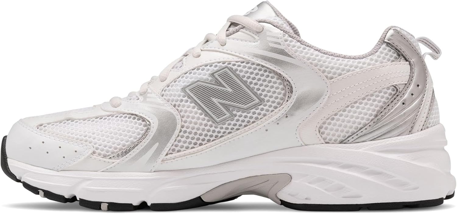 Кроссовки New Balance мужские/женские Оксфорды, White/Natural Indigo — фото 4
