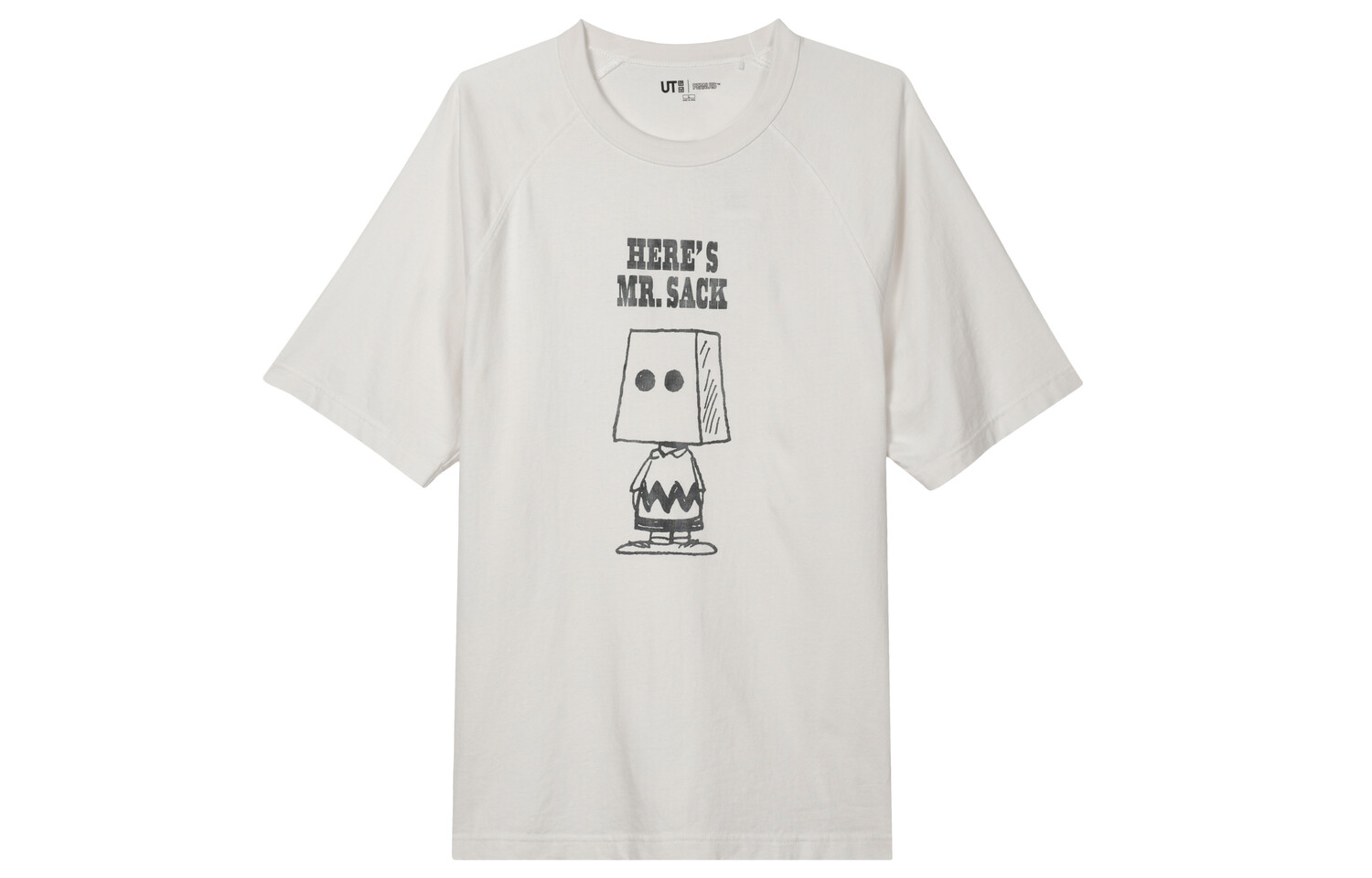 

Футболка унисекс молочно-белая Uniqlo, слоновая кость