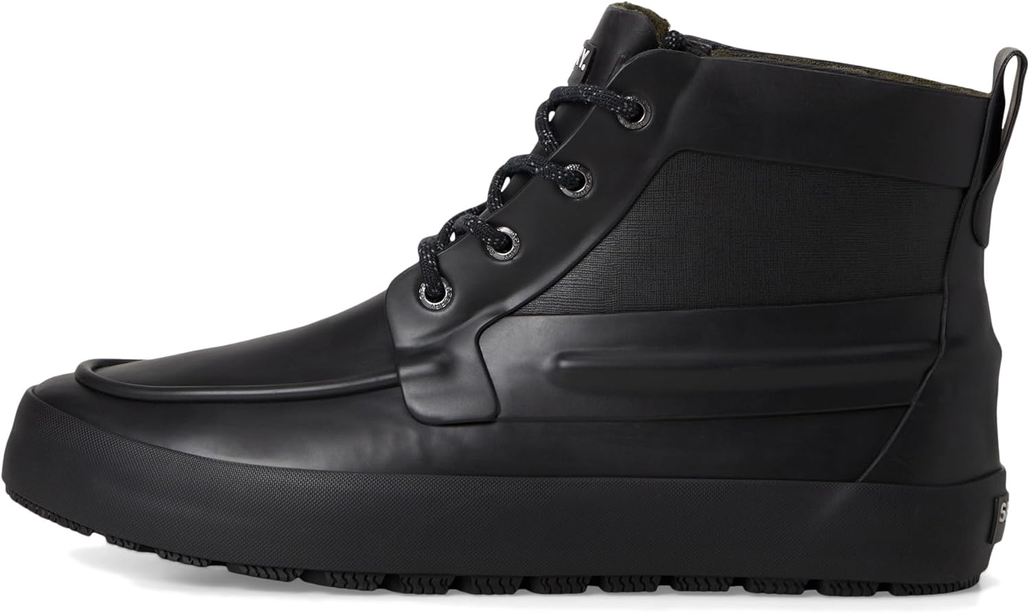 Мужские непромокаемые сапоги Sperry Sleet на шнуровке, черный — фото 4