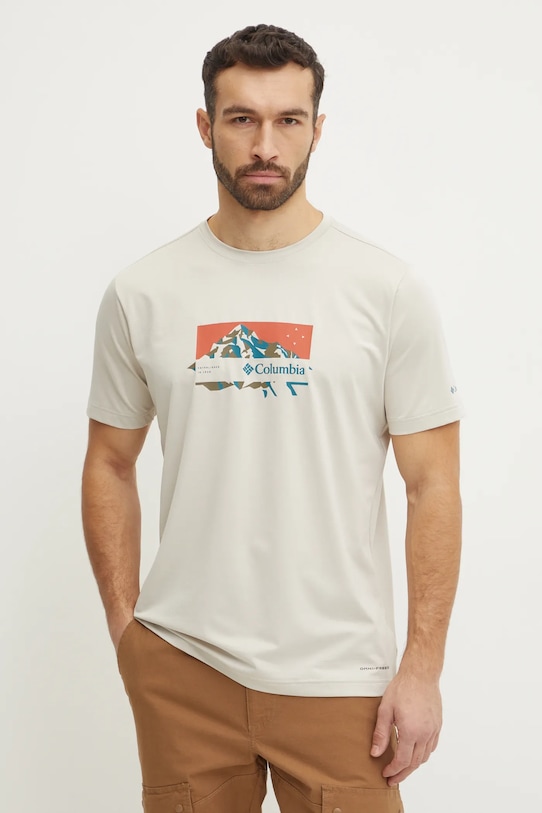 

Футболка спортивная Ice Lake Columbia, бежевый